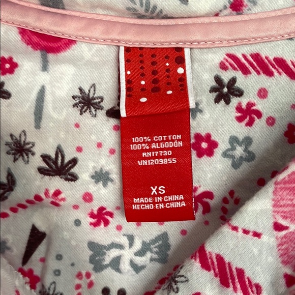 Target Nutcracker 2piece flannel pajamas ladies size XS - Picture 4 of 16